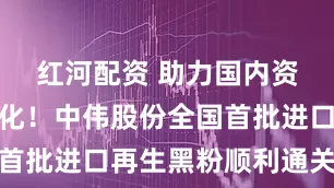 红河配资 助力国内资源格局优化！中伟股份全国首批进口再生黑粉顺利通关抵黔